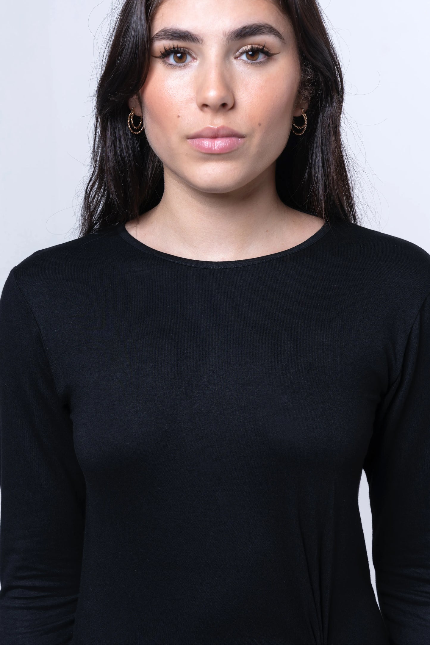 Onyx Knit Midi Dress