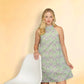 Lyra - Mock Neck Sleeveless Dress