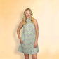 Lyra - Mock Neck Sleeveless Dress