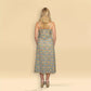 Oraya - Side Tie Midi Dress