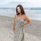 Oraya - Side Tie Midi Dress