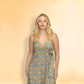 Oraya - Side Tie Midi Dress