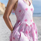 Padmae - Handblocked Halter-Neck Dress
