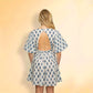 Soreia - Back-Button Fit & Flare Dress