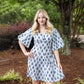 Soreia - Back-Button Fit & Flare Dress