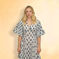 Soreia - Back-Button Fit & Flare Dress