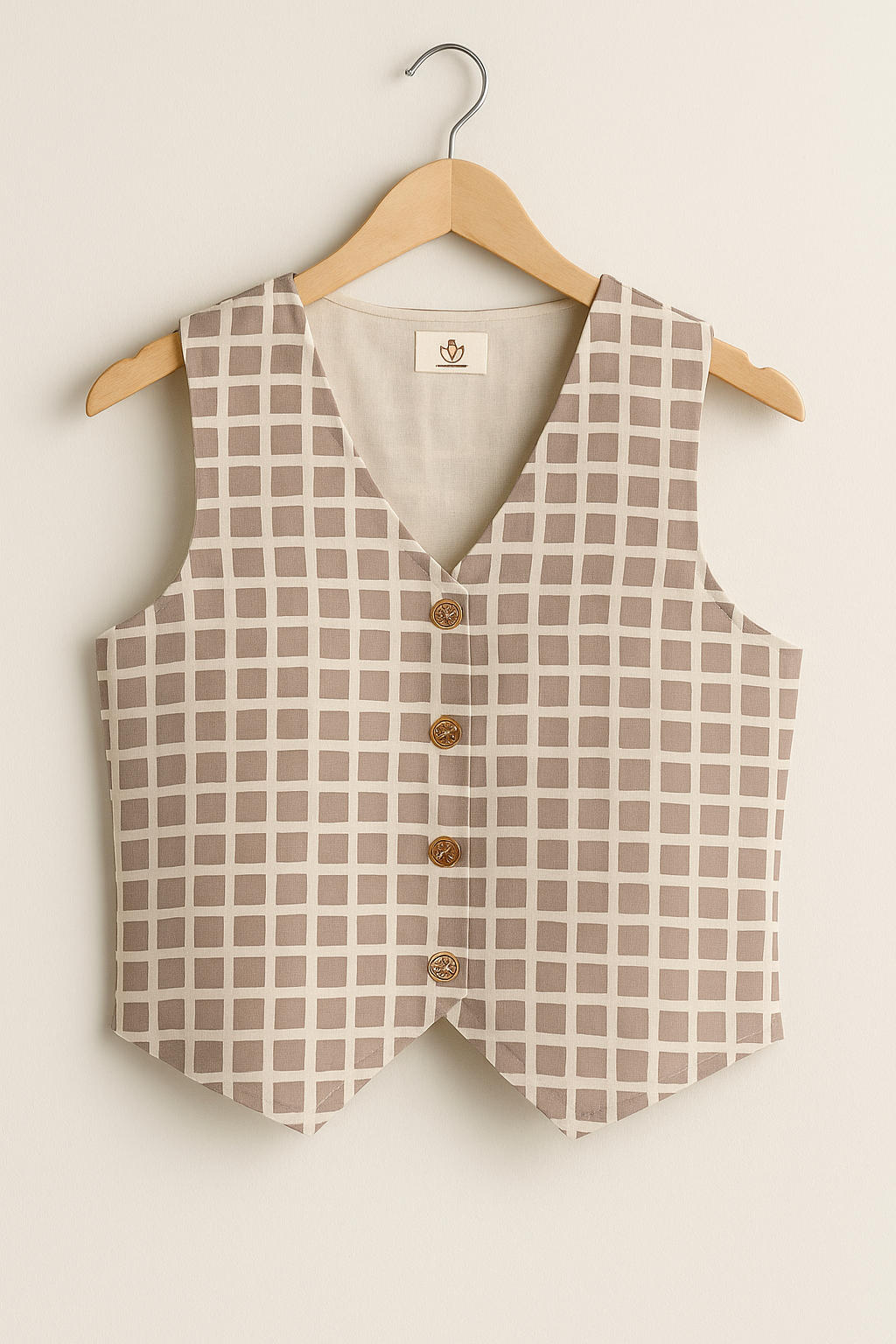 Sage - Breezy Vest Top