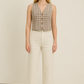 Sage - Breezy Vest Top