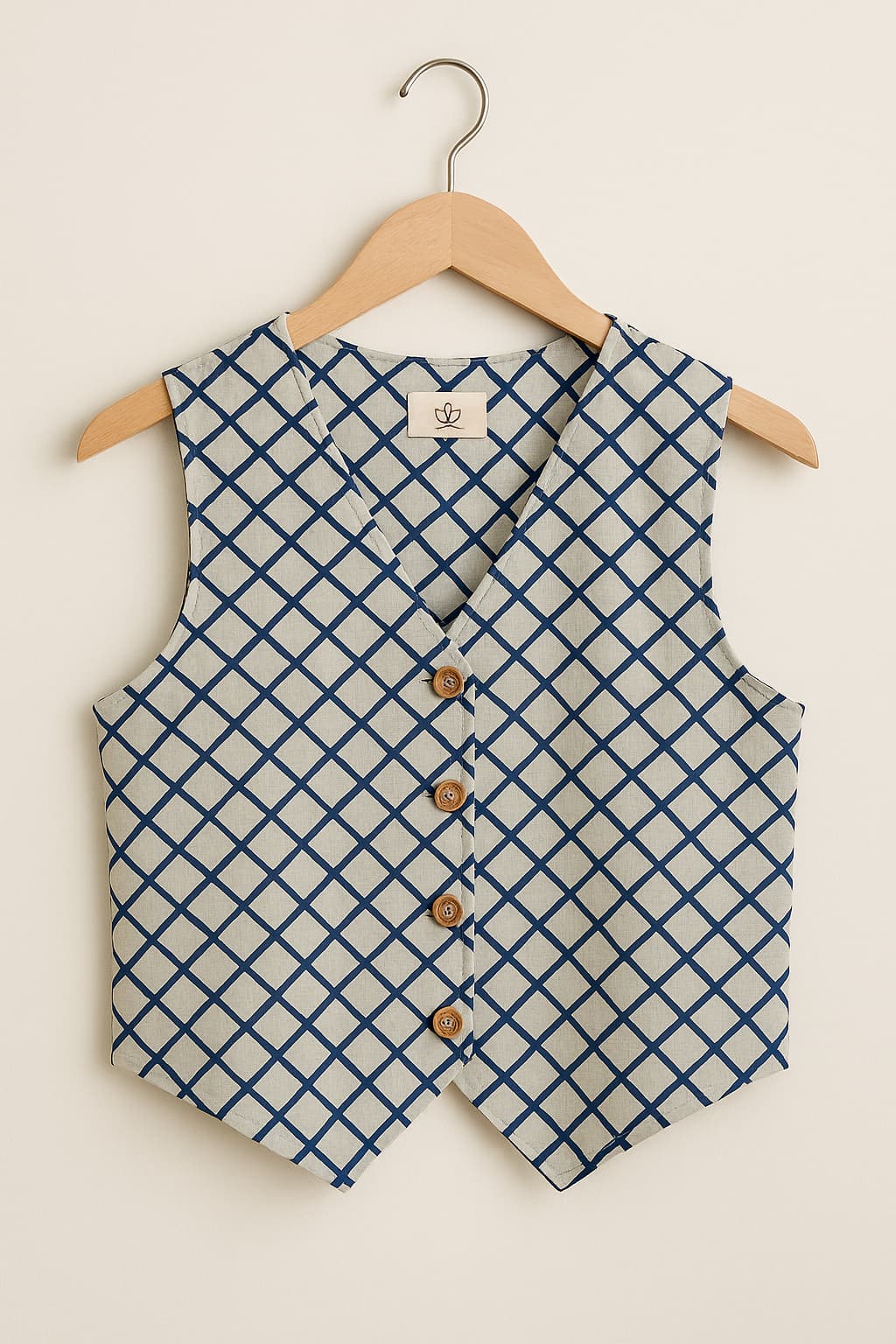 Sage - Breezy Vest Top